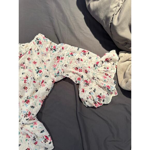 Matilda Jane Women’s Wonderment What’s Up Buttercup Blouse Medium Floral Dainty - Picture 3 of 6